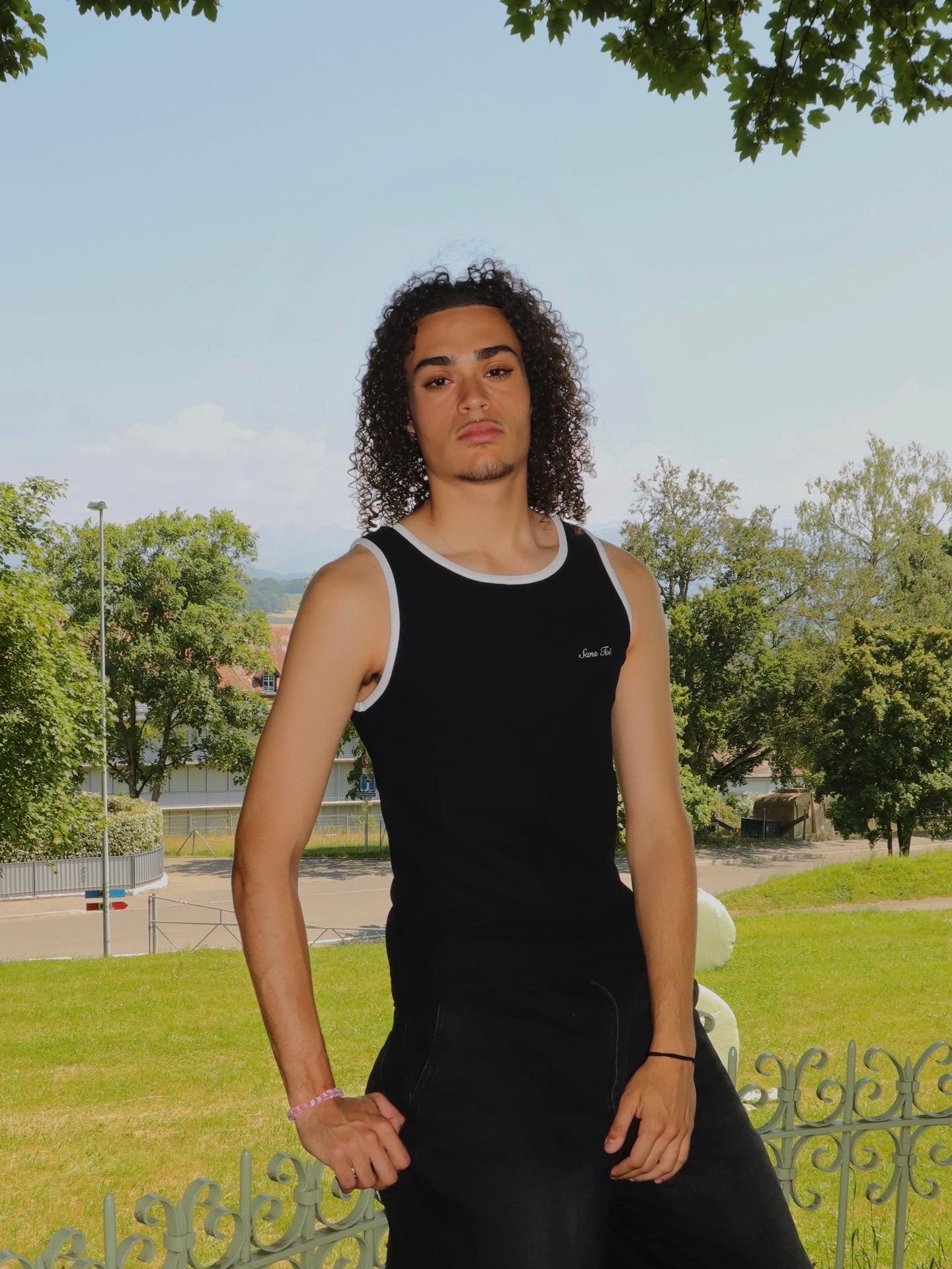 Black Tanktop Menswear